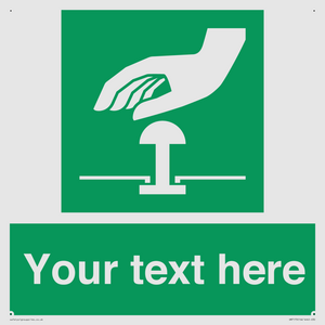 Custom Safe condition: Emergency stop button